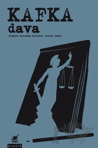 Dava – Franz Kafka – Ayrıntı Yayınları kitap kapağı