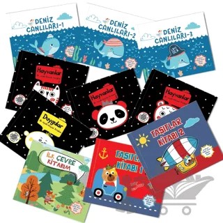 Yırtılmaz Mini Kitaplar Seti (10 Kitap Set) – Müşen Davarcı – Megakids Yayıncılık kitap kapağı