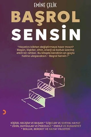 Başrol Sensin – Emine Çelik – Cinius Yayınları kitap kapağı