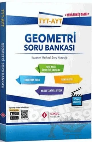 TYT AYT Geometri Soru Bankası – Kolektif – Sonuç Yayınları kitap kapağı