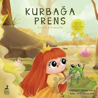 Kurbağa Prens – Grimm Kardeşler – Ren Çocuk kitap kapağı