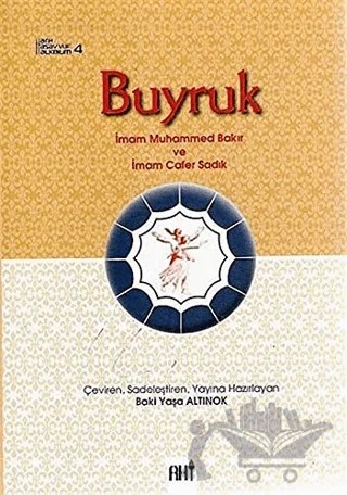 Buyruk – Cafer Sadık, Muhammed Bakır – Ahi Kitap Yayın Dağıtım kitap kapağı