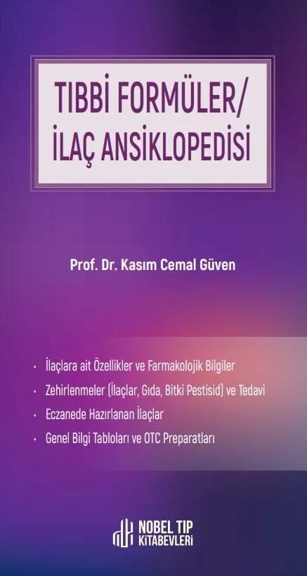 Tıbbi Formüler - İlaç Ansiklopedisi – Nobel Tıp Kitabevleri kitap kapağı
