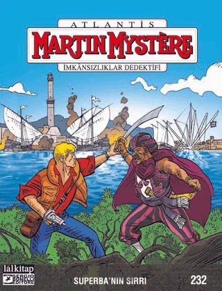 Martin Mystere Sayı 232 – Luca Barbieri – Lal Kitap kitap kapağı