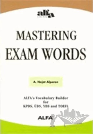 Mastering Exam Words – A. Nejat Alperen – Alfa Yayınları kitap kapağı