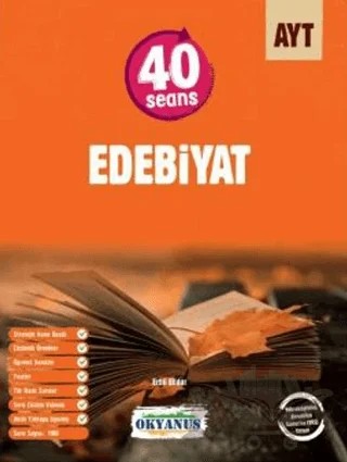 AYT 40 Seans Edebiyat – Erbil Elidar – Okyanus Yayınları kitap kapağı