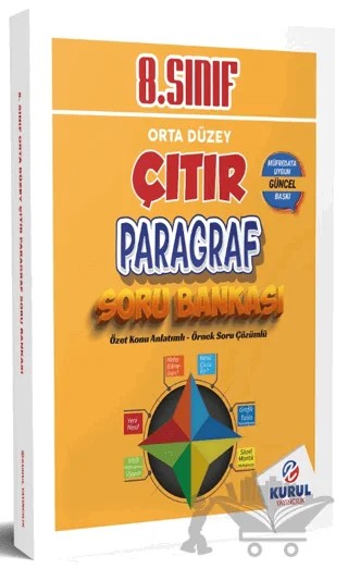 8. Sınıf Orta Düzey Çıtır Paragraf Soru Bankası – Kolektif – Kurul Yayıncılık kitap kapağı
