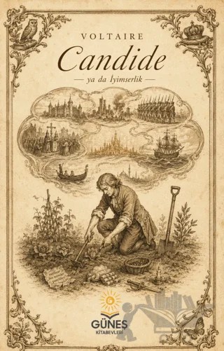 Candide – Voltaire – Güneş Kitabevleri Yayınları kitap kapağı