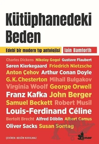 Kütüphanedeki Beden – Iain Bamforth – Çınar Yayınları kitap kapağı