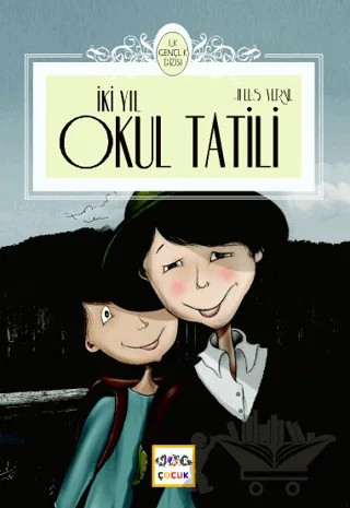 İki Yıl Okul Tatili – Jules Verne – Nar Çocuk kitap kapağı