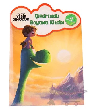 Disney İyi Bir Dinozor - Çıkartmalı Boyama Kitabı – Kolektif – Doğan Egmont Yayıncılık kitap kapağı