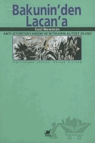 Bakunin’den Lacan’a – Saul Newman – Ayrıntı Yayınları kitap kapağı