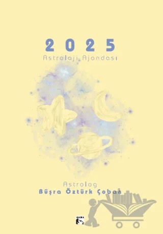 2025 Astroloji Ajandası – Büşra Öztürk Çoban – Alaska Yayınevi kitap kapağı