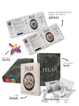 Felah 1- Hediyeli Özel Kutu – Leman Veli – Ephesus Yayınları kitap kapağı