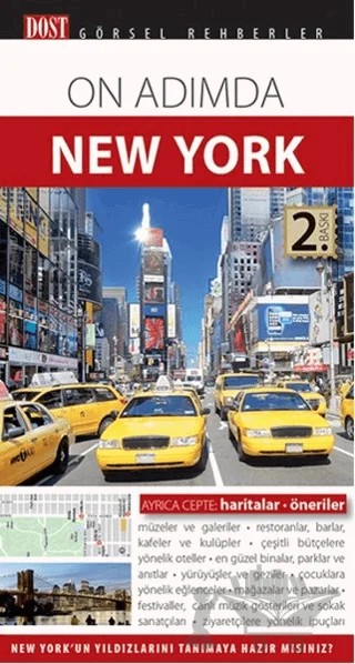 On Adımda New York – Elanor Berman – Dost Kitabevi Yayınları kitap kapağı