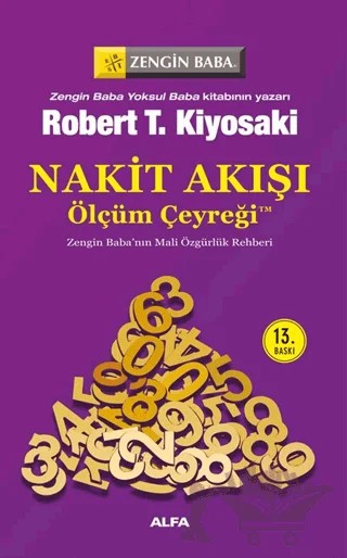 Nakit Akışı - Ölçüm Çeyreği – Robert T. Kiyosaki – Alfa Yayınları kitap kapağı