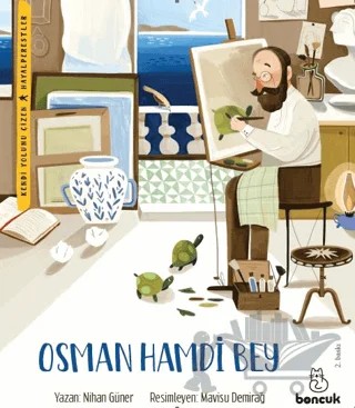 Osman Hamdi Bey – Nihan Güner – Boncuk Yayınları kitap kapağı
