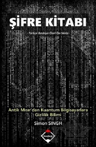 Şifre Kitabı – Simon Singh – Buzdağı Yayınevi kitap kapağı