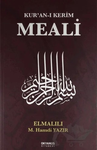 Kur'an-ı Kerim Meali – Elmalılı Muhammed Hamdi Yazır – Okyanus Kitabevi kitap kapağı