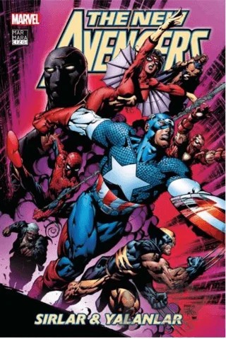 New Avengers Cilt 3 - Sırlar & Yalanlar – Brian Michael Bendis – Marmara Çizgi kitap kapağı