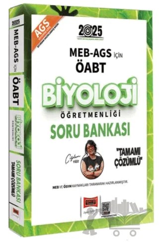 2025 MEB-AGS ÖABT Biyoloji Öğretmenliği Soru Bankası – Çiğdem Yiğit – Yargı Yayınevi kitap kapağı