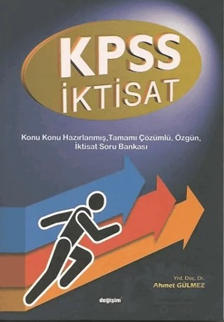 KPSS İktisat – Ahmet Gülmez – Değişim Yayınları kitap kapağı