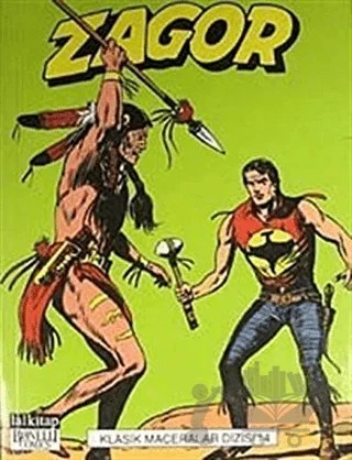 Zagor Klasik Maceralar Cilt 14 – Guido Nolitta – Lal Kitap kitap kapağı