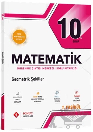 10. Sınıf Matematik Geometrik Şekiller – Kolektif – Sonuç Yayınları kitap kapağı