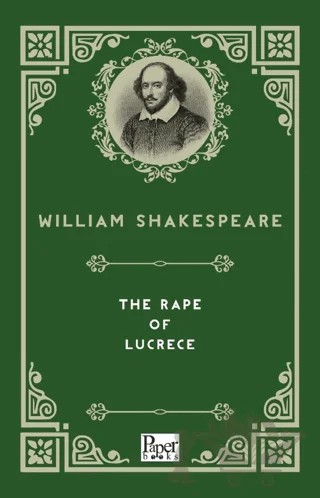 The Rape of Lucrece – William Shakespeare – Paper Books kitap kapağı