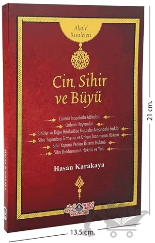 Cin, Sihir ve Büyü – Hasan Karakaya – Nebevi Hayat Yayınları kitap kapağı