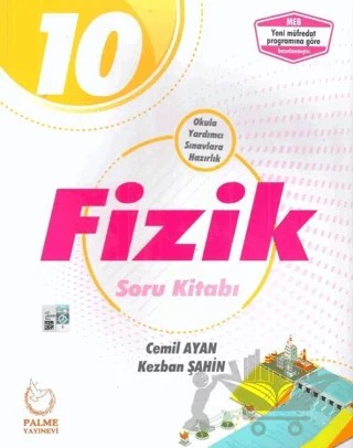 Palme 10. Sınıf Fizik Soru Kitabı – Cemil Ayan, Kezban Şahin – Palme Yayınları kitap kapağı