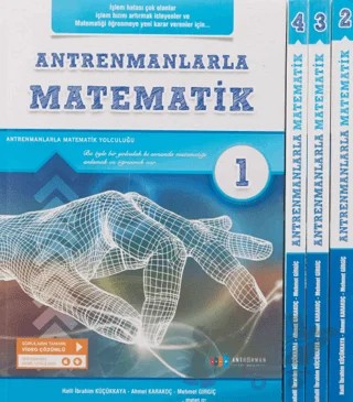 Antrenmanlarla Matematik (1-2-3-4 Kitap Takım) – Halil İbrahim Küçükkaya – Antrenmanlarla Matematik Yayıncılık kitap kapağı