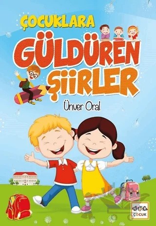 Çocuklara Güldüren Şiirler – Ünver Oral – Nar Çocuk kitap kapağı