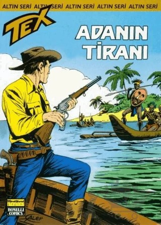 Aylık Altın Seri Tex Sayı: 157 Adanın Tiranı – Oğlak Yayıncılık kitap kapağı