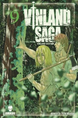 Vinland Saga - Vinland Destanı 9 – Makoto Yukimura – Kurukafa Yayınevi kitap kapağı