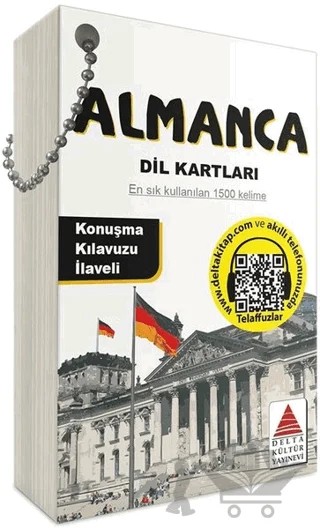 Almanca Dil Kartları – Hüseyin Erden – Delta Kültür Yayınevi kitap kapağı