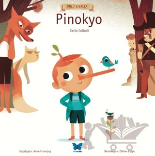 Pinokyo – Carlo Collodi – Mavi Kelebek Yayınları kitap kapağı