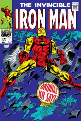 The Invincible Iron Man Orjinal 1. Sayı – Stan Lee – Arka Bahçe Yayıncılık kitap kapağı