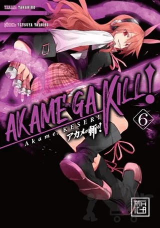 Akame, Keser 6 – Takahiro – Athica Yayınları kitap kapağı