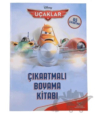 Uçaklar Çıkartmalı Boyama Kitabı – Kolektif – Doğan Egmont Yayıncılık kitap kapağı