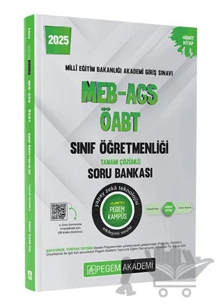2025 MEB-AGS-ÖABT Sınıf Öğretmenliği Tamamı Çözümlü Soru Bankası – Kolektif – Pegem Akademi Yayıncılık kitap kapağı