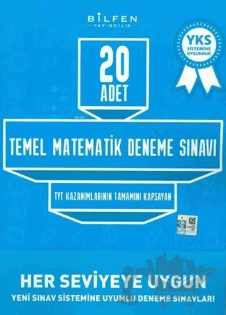 TYT Temel Matematik 20 li Deneme Sınavı – Kolektif – Bilfen Yayıncılık kitap kapağı