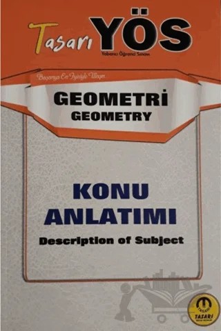 2020 YÖS Geometri Konu Anlatımı – Kolektif – Tasarı Eğitim Yayınları kitap kapağı