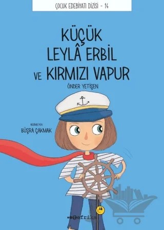 Küçük Leyla Erbil ve Kırmızı Vapur – Önder Yetişen – Tefrika Yayınları kitap kapağı