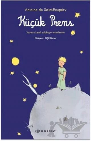 Küçük Prens – Antoine de Saint-Exupery – Epsilon Yayınevi kitap kapağı