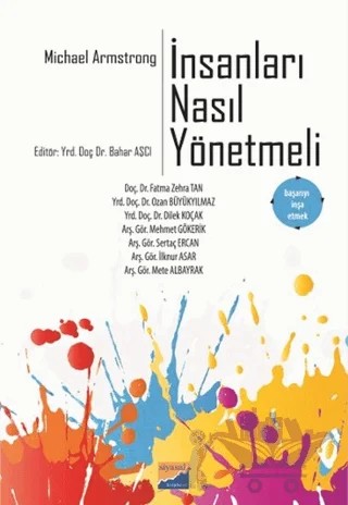 İnsanları Nasıl Yönetmeli – Michael Armstrong – Siyasal Kitabevi - Akademik Kitaplar kitap kapağı
