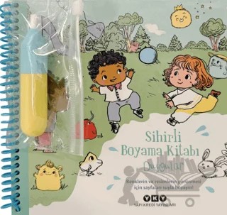Sihirli Boyama Kitabı - Duygular – Stephanie Couturier – Yapı Kredi Yayınları kitap kapağı