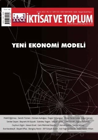 İktisat ve Toplum Dergisi 135. Sayı Yeni Ekonomi Modeli – İktisat ve Toplum Dergisi kitap kapağı