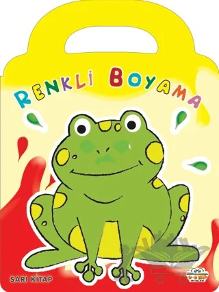 Sarı Kitap - Renkli Boyama – Kolektif – 0-6 Yaş Yayınları kitap kapağı