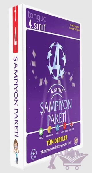4. Sınıf Şampiyon Paketi – Kolektif – Tonguç Akademi kitap kapağı